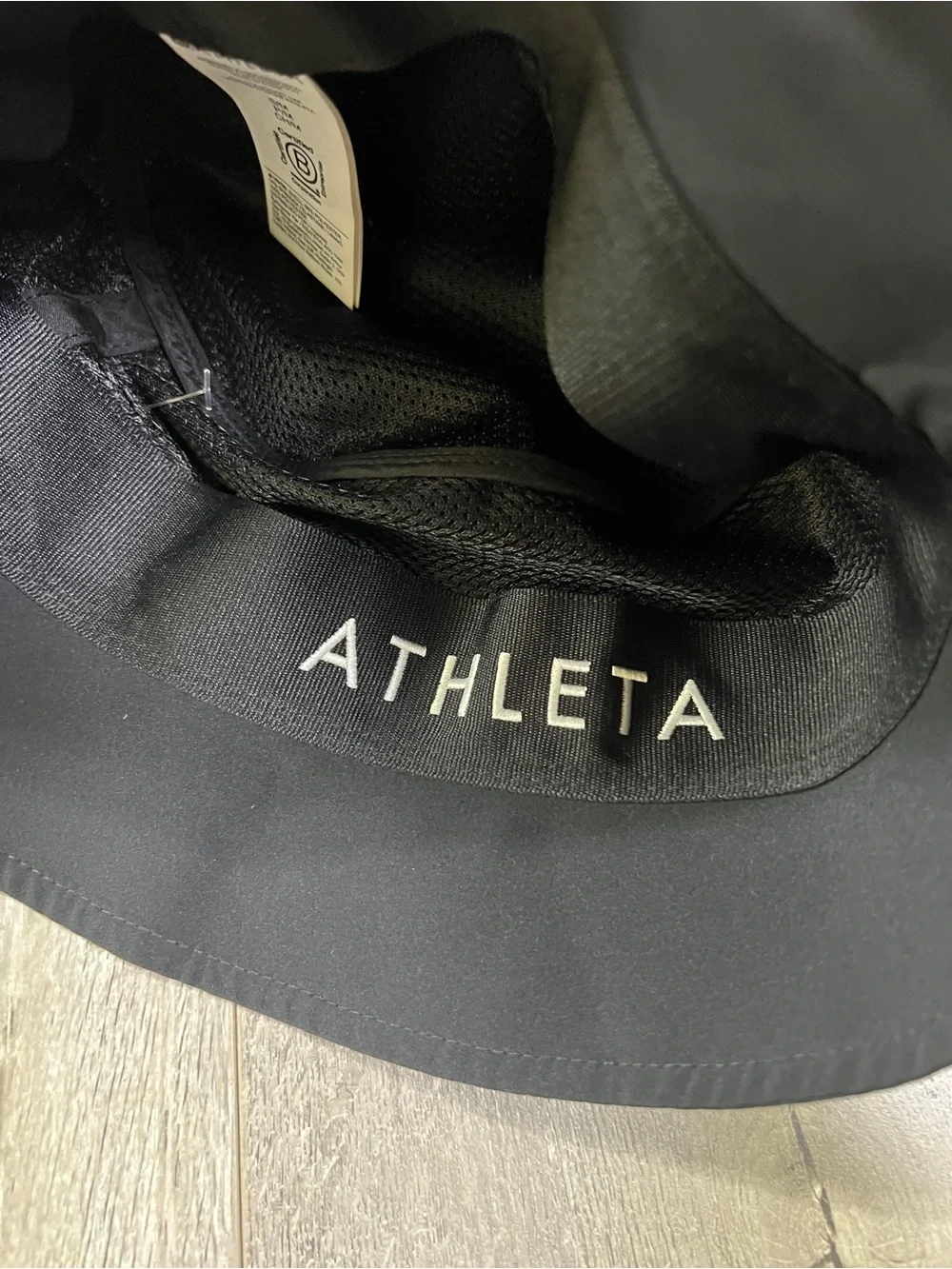 Athleta Black Bucket Cap S/M